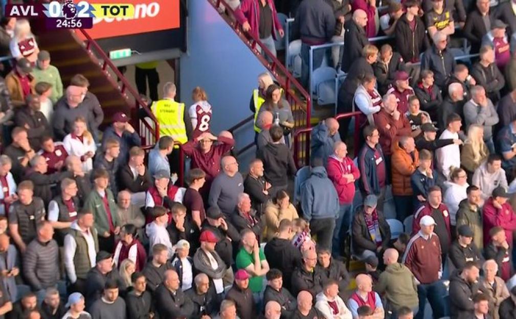 Aston Villa Fans Walk Out Just 25 Minutes into Tottenham Match as Unai Emery's Team Misses Chance After Liverpool's Defeat