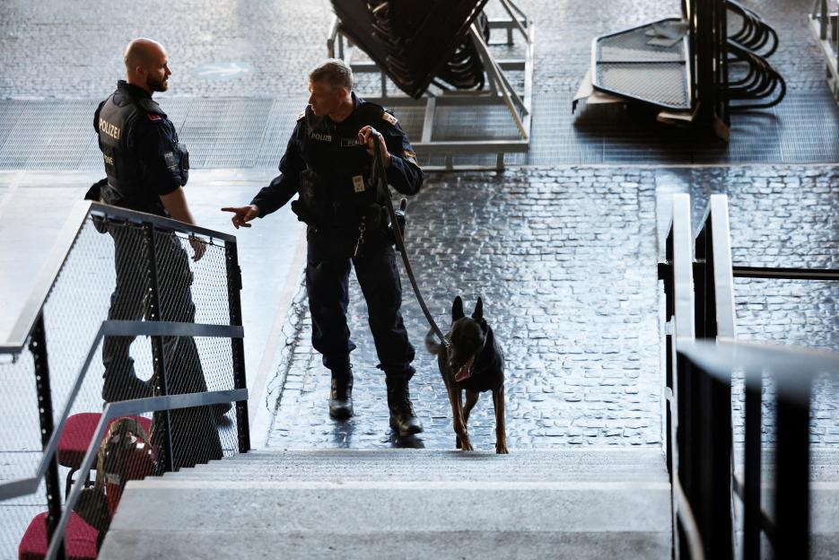 Police present security measures for Eurovision in Vienna