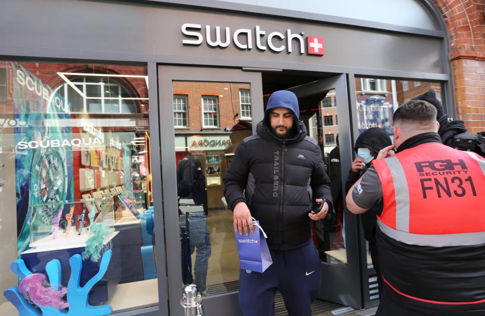 New Swatch Watch Released In London