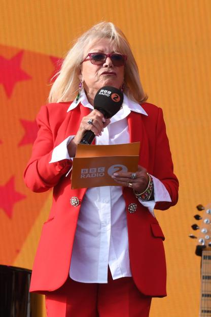 Elaine Paige performing at BBC Radio 2 In The Park.