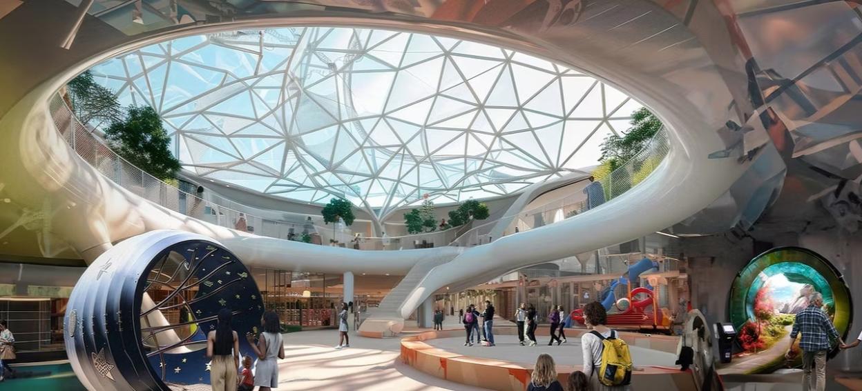 Exciting New 'World-Class' Attraction Coming to the UK: Indoor Playgrounds, Futuristic Museums, and Food Markets Await!