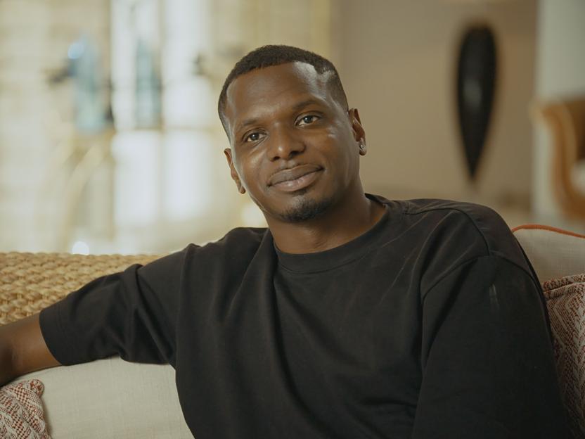 A man identified as Karl Williams looking directly at the camera.