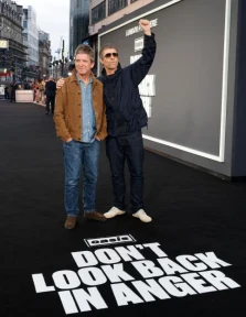 Liam and Noel Gallagher Share a Heartwarming Family Moment at London Film Premiere with Their Kids