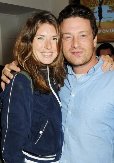 Jools Oliver and Jamie Oliver attend a special screening of "Sunshine On Leith".