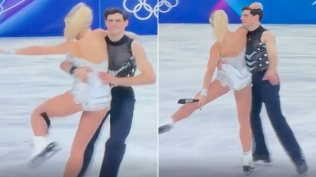 Ice Dancer’s Stunning Save Prevents Points Deduction After Wardrobe Malfunction at Winter Olympics