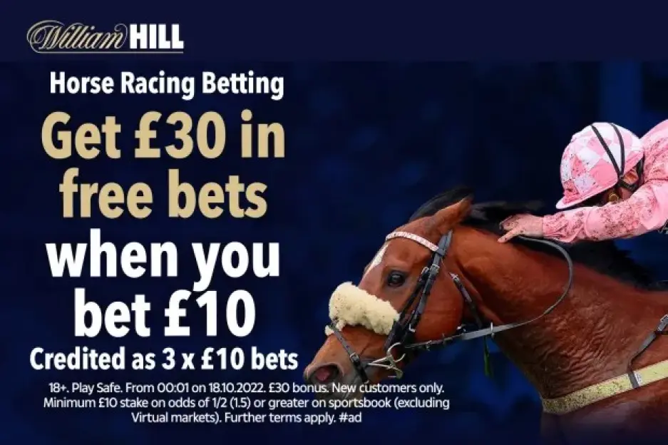 Claim £30 in Free Bets for the 2026 Cheltenham Festival with William Hill!