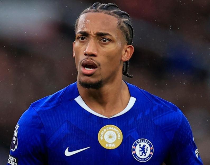 Joao Pedro of Chelsea during a Premier League match.