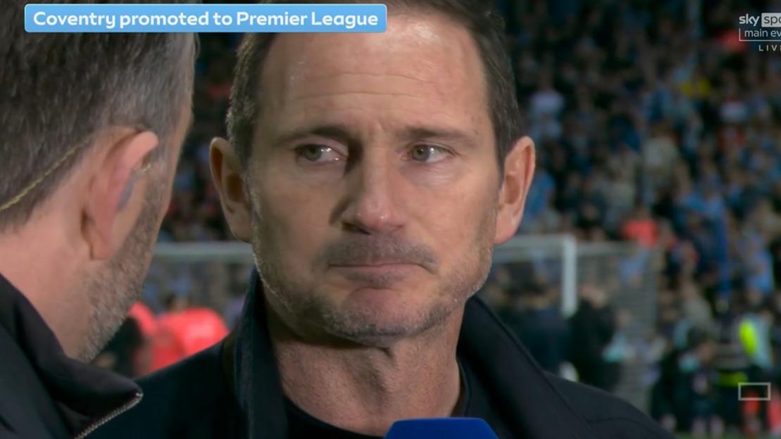Frank Lampard Holds Back Tears as He Leads Coventry Back to the Premier League, Ending 25 Years of Heartache