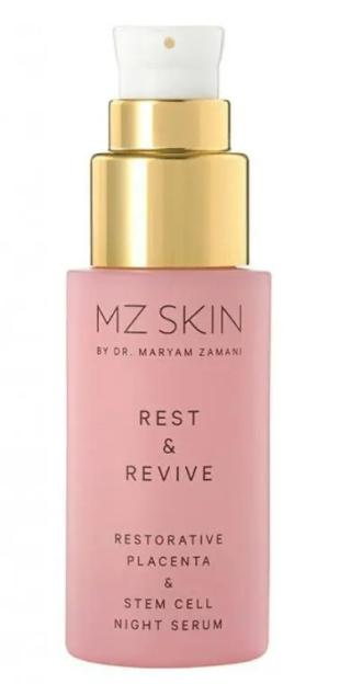 MZ Skin Rest & Revive Restorative Placenta & Stem Cell Night Serum.