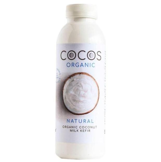 Bottle of Cocos Organic Natural Organic Coconut Milk Kefir.
