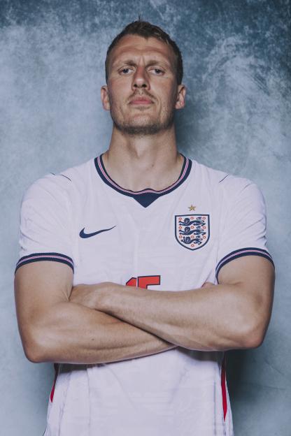 Dan Burn 15 of England poses for a portrait during the official FIFA World Cup 2026 portrait session.