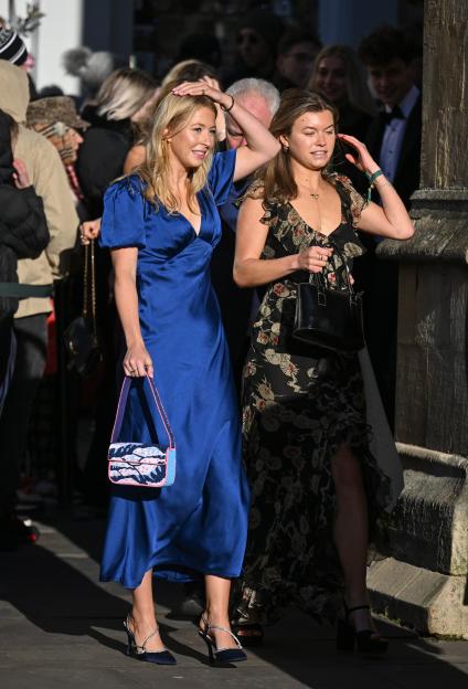 The Wedding Of Adam Peaty And Holly Ramsay At Abbey Church Of Saint Peter And Saint Paul