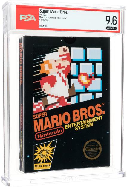 Rare Sealed Super Mario Bros Copy Expected to Fetch Jaw-Dropping Price at Auction