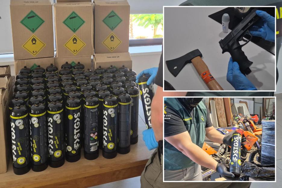 British National Among Six Arrested in Tenerife After Discovery of 13 Tonnes of Laughing Gas During Party Raid
