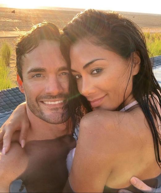 Nicole Scherzinger and Thom Evans on holiday in Mexico.