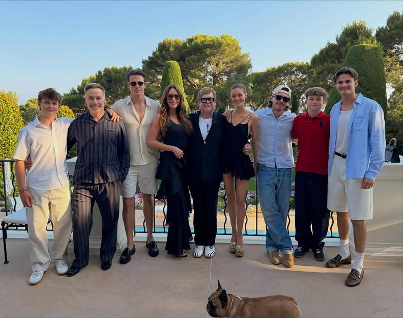 Brooklyn Beckham and Nicola Peltz Enjoy Elton John's Company at £15M Villa After Skipping Awkward Family Reunion