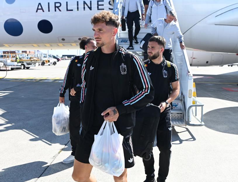 Soccer Red Devils Wc 2026 Arrival, Zaventem, Belgium - 12 Jul 2026