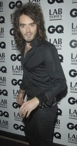 Russell Brand at the GQ Men of the Year Awards.