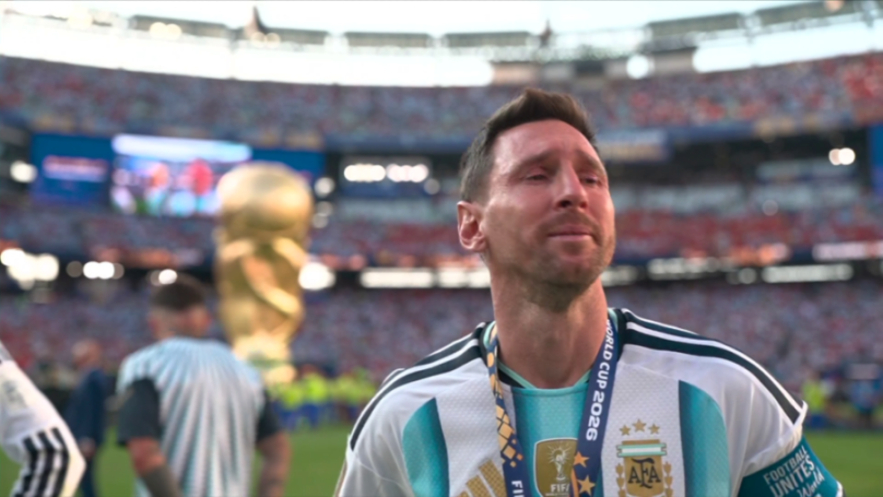 Lionel Messi Breaks Down as Heartbroken Argentina Players Fall to the Ground After Heart-Wrenching World Cup Final Loss to Spain