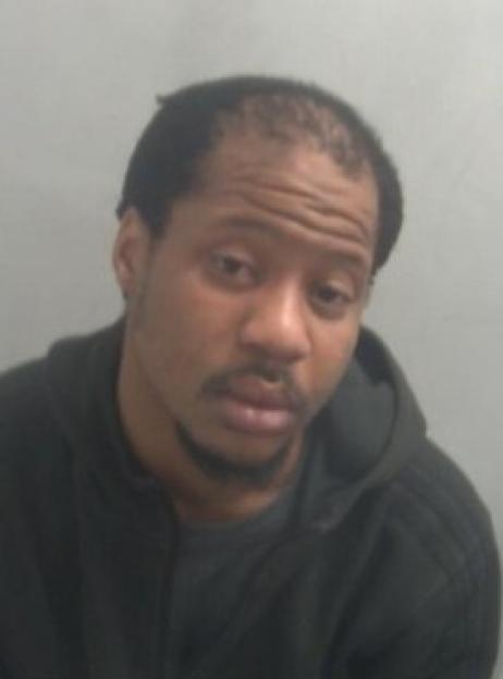 Mugshot of a man with a goatee and receding hairline looking slightly to the right.