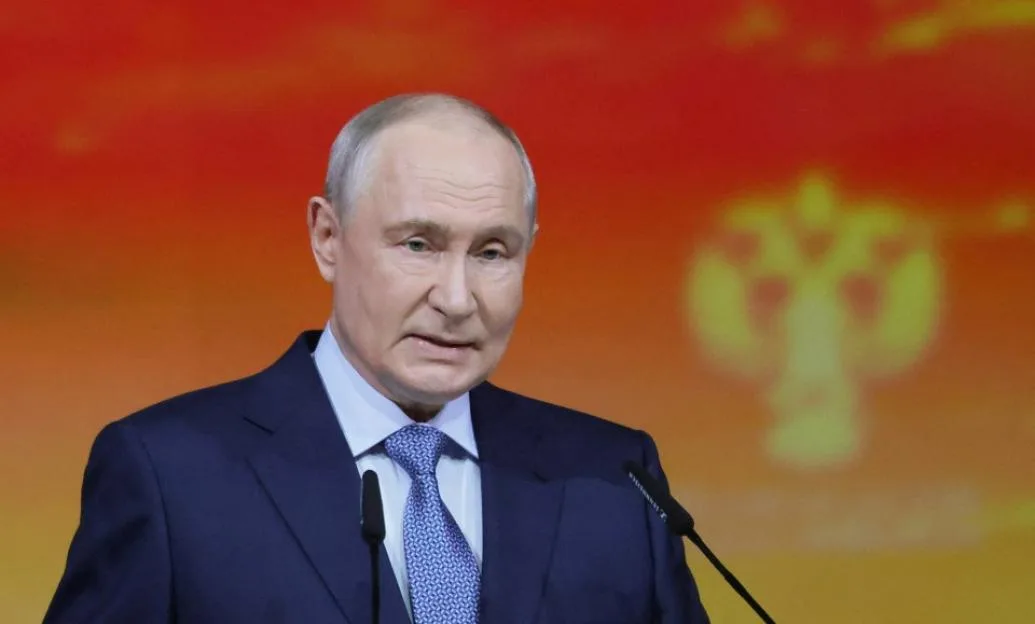 Russian President Putin attends the St. Petersburg International United Cultures Forum