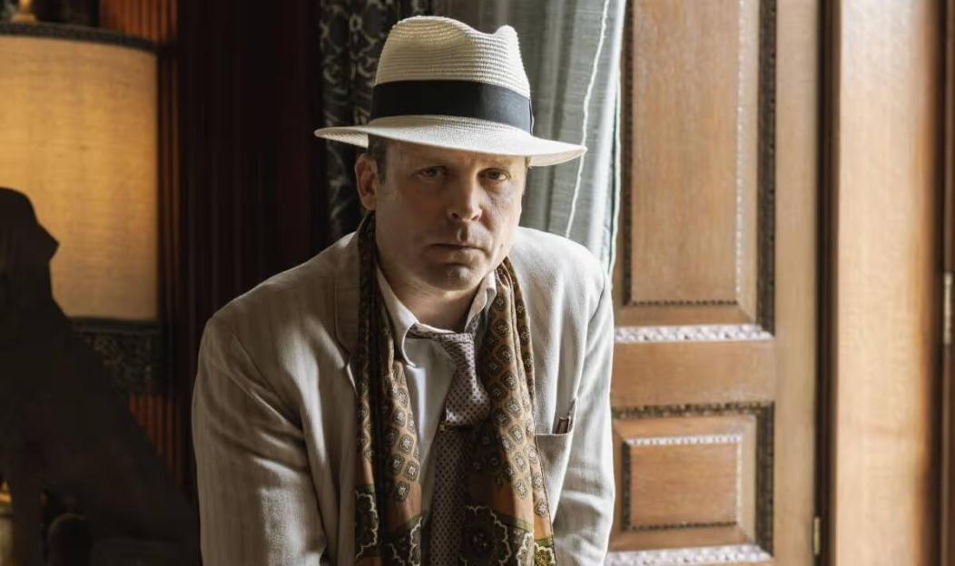 Lex Shrapnel as Father Lazarus in "Father Brown."