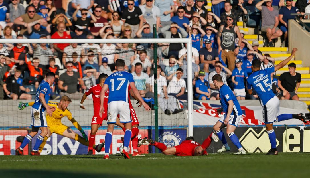 Rochdale v Charlton Athletic, EFL Sky Bet League 1 - 05 May 2018