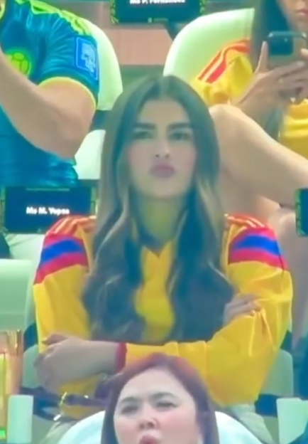 'Meet the Stunning Viral Fan from Colombia vs. DR Congo: She's the Daughter of a World Cup Legend!'