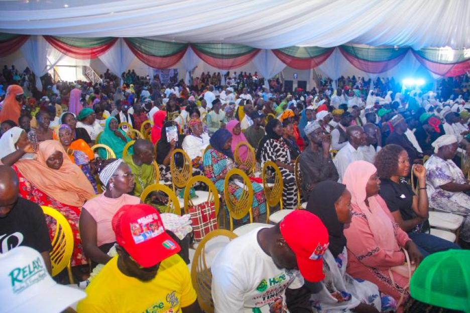 "2027: Throngs of Supporters Flood Kaduna as ‘Relax, Tinubu Is Fixing Nigeria’ Energizes the Northwest [PHOTOS]"