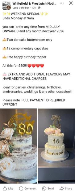 Bakers wage war with rival after she claimed THEIR creations as her own