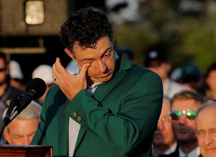 Rory McIlroy Tears Up with Joy After Masters Victory, Honoring His Beloved Parents