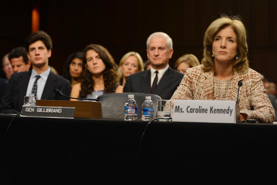 Caroline Kennedy is nominated for the position of US Ambassador to Japan
