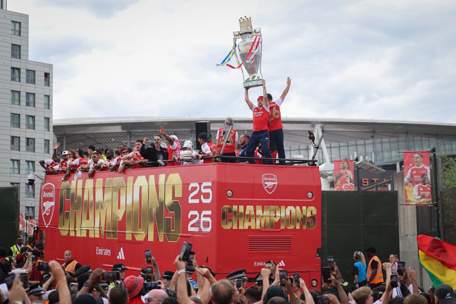 Arsenal Trophy Parade