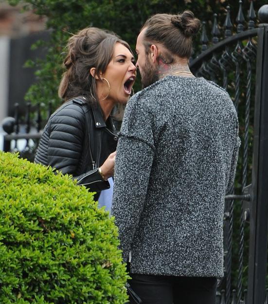 FAMEFLYNET - Exclusive: Pete Wicks And Megan McKenna Seen For The First Time Since Their Break Up