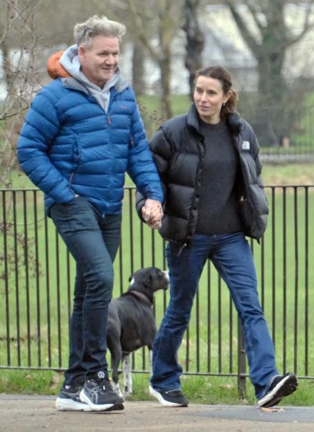 Gordon Ramsay Shares a Sweet Kiss with Wife Tana During Romantic Walk Amid David Beckham and Brooklyn's Feud