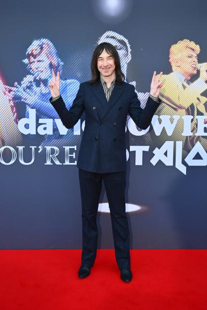 Bobby Gillespie attends the World Premiere of "David Bowie: You're Not Alone" at Lightroom.