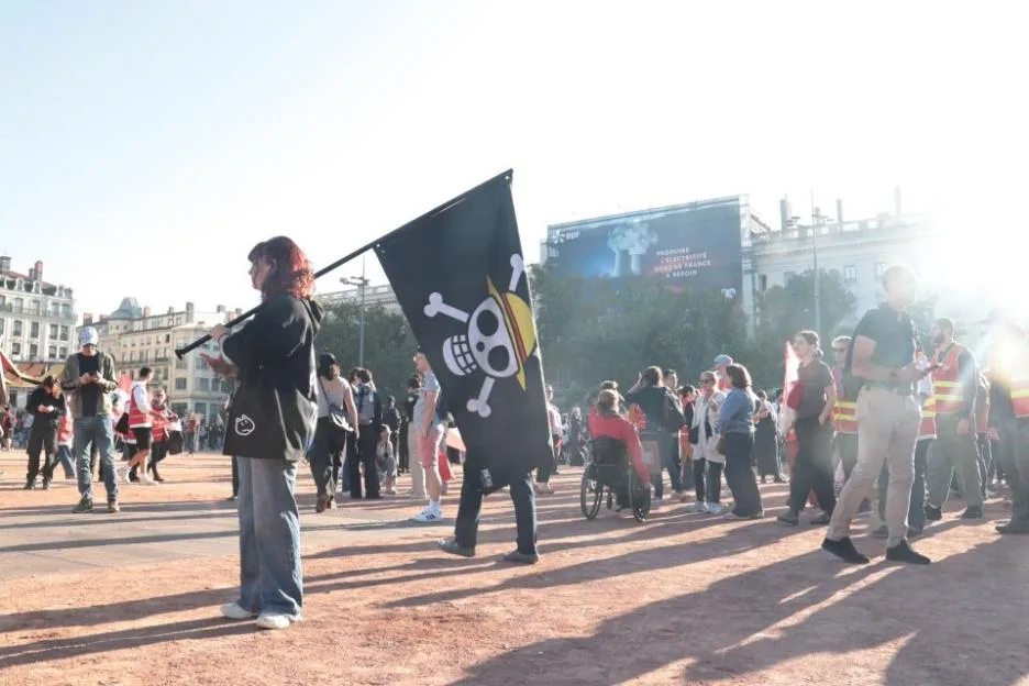 France Lyon: Student Mobilization and Demonstration in Bellecour - 06 Oct 2026