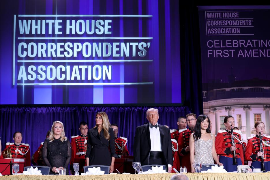 BESTPIX - Mentalist Oz Pearlman Hosts The White House Correspondents Dinner