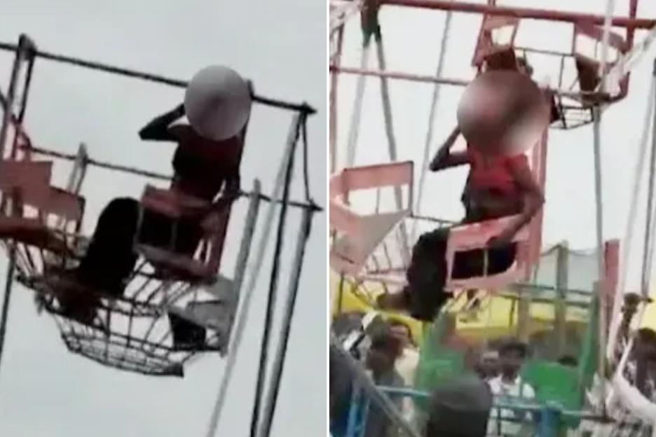 Woman, 25, painfully scalped as her hair is slowly ripped from her head after gets trapped in moving ferris wheel