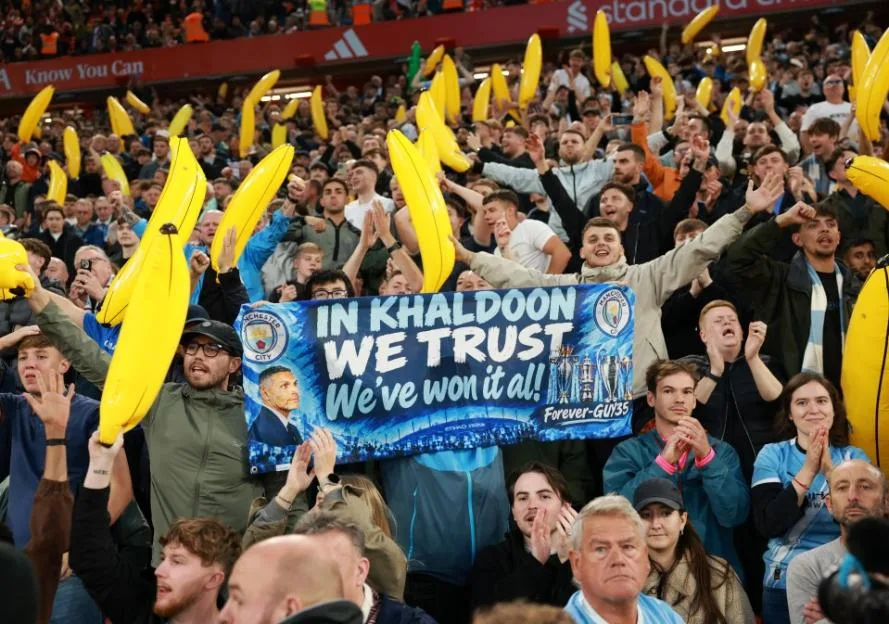 Man City cult hero cashes in on fans’ BANANA craze amid financial scandal after inspiring bizarre obsession 40 years ago