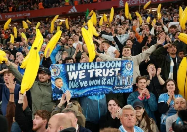 Man City cult hero cashes in on fans’ BANANA craze amid financial scandal after inspiring bizarre obsession 40 years ago