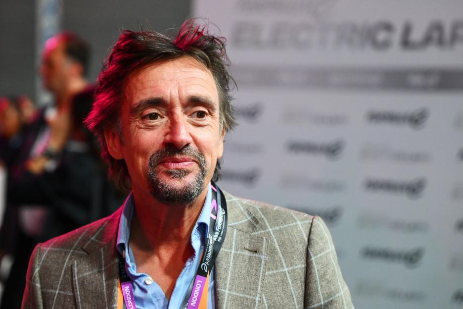 Richard Hammond looking on during qualifying for the London E-Prix.