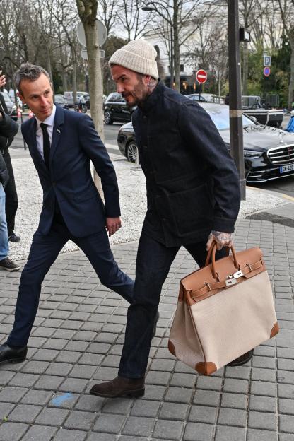Paris, France. 26th Jan, 2026. David Beckham seen out of hotel during Paris Fashion Week Haute Couture in Paris, France on January 26, 2026. Photo by Julien Reynaud/APS-Medias/ABACAPRESS.COM Credit: Abaca Press/Alamy Live News