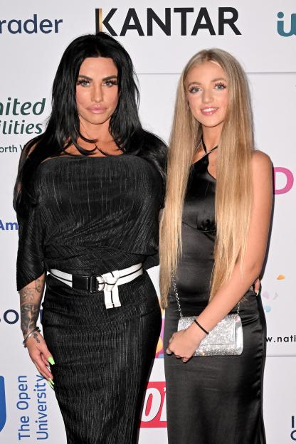 Katie Price and Princess Andre pose for a photo at the National Diversity Awards 2023.