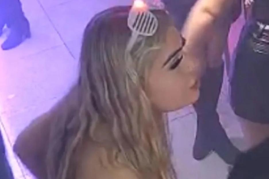 CCTV Footage Unveils Woman in 80s Rave Sunglasses Following Nightclub Assault