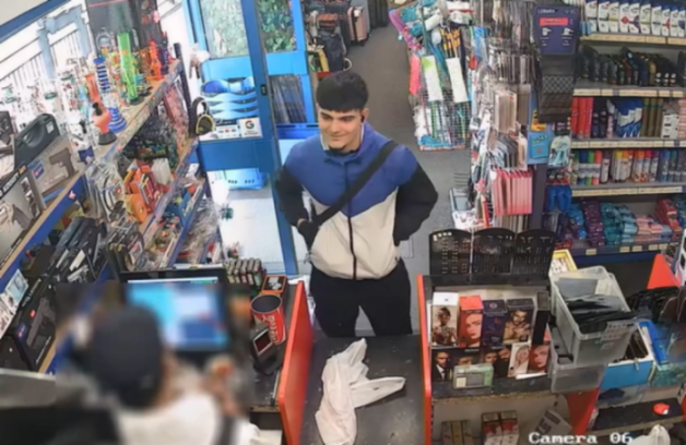 Chilling moment grinning killer buys knife before travelling 150 miles by train to brutally murder man in ‘stalking row’