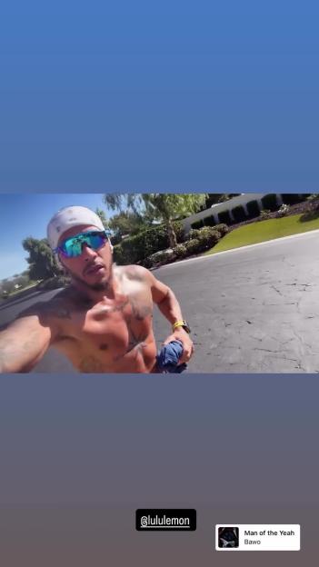 Kim Kardashian and Lewis Hamilton Share First Glimpse of Their £3.2K-a-Night Romantic Getaway While Working Out Together