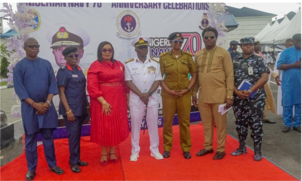 Nigerian Navy Celebrates 70 Years: NNS DELTA Hosts Special Outreach for Widows from Security Agencies and Local Communities