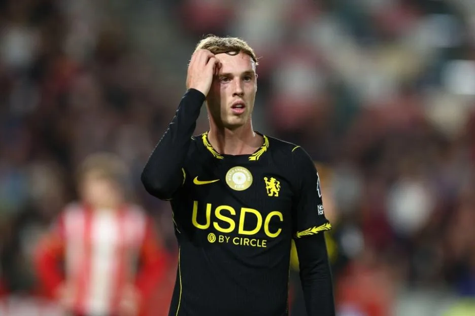 LONDON, UK - 18th Sept 2026: Cole Palmer of Chelsea during the Premier League match between Brentford FC and Chelsea FC at Gtech Community Stadium (Credit: Craig Mercer/ Alamy Live News)