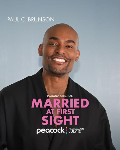 Paul C. Brunson for Peacock's 'Married at First Sight' Season 20, a Peacock Original.